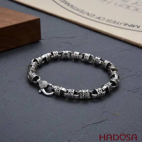 Vòng tay bạc Thái nam