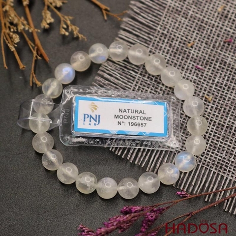 Vòng đá Mặt Trăng 7mm cao cấp chuẩn 4A