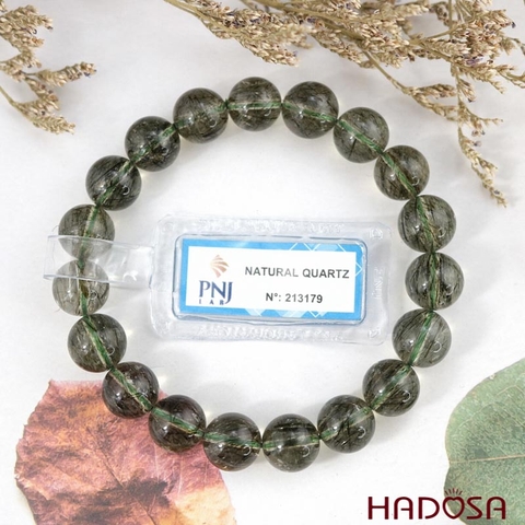 Vòng Thạch Anh Tóc Xanh 10mm 5A