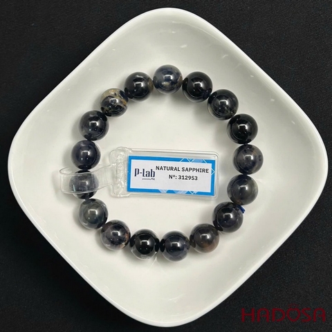 Vòng Sapphire tự nhiên  Việt Nam cao cấp 11mm