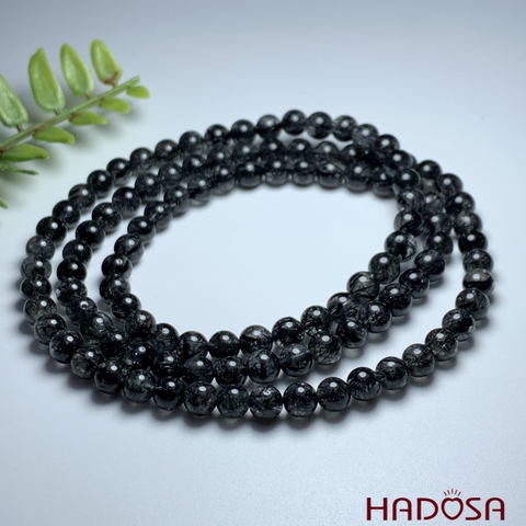 Vòng Thạch anh tóc đen 05mm 6A