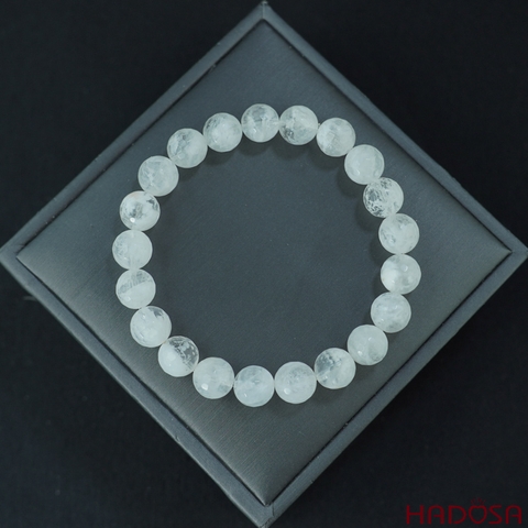 Vòng Thạch anh ưu linh mài giác 9mm chuẩn 4A