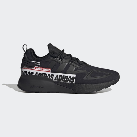 [Chính hãng] Giày thể thao nam  adidas ZX 2K Boost 'Bold Logo Graphic - Black' FX7038
