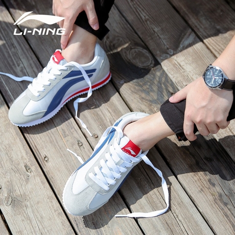 [Chính hãng] Giày thể thao Basic Li-ning Retro AGCP345-2