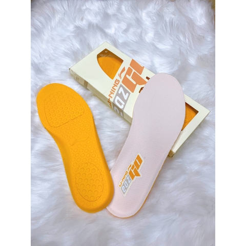[Chính hãng] Lót giày thể thao Li-ning êm chân, hai lớp thấm hút mồ hôi, chống hôi chân AXZP001