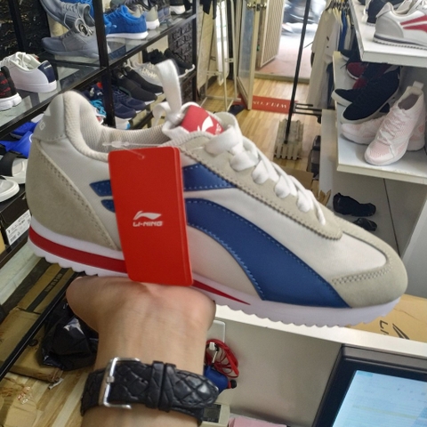 [Chính hãng] Giày thể thao Basic Li-ning Retro AGCP345-2