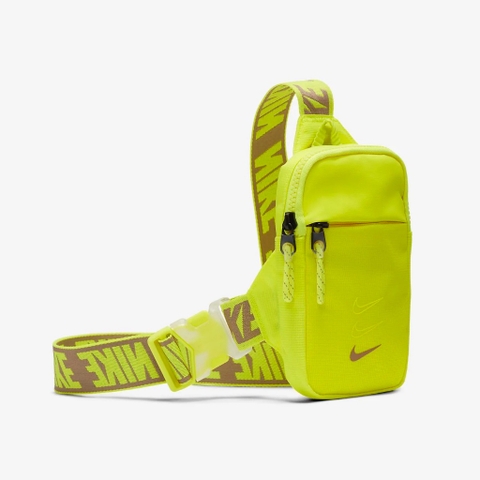 [CHÍNH HÃNG] TÚI ĐEO CHÉO NAM NỮ FULL TEM, TAG, CODE Nike Essentials Small Hip Pack BA5904-757 (Lemon Venom/Khaki)
