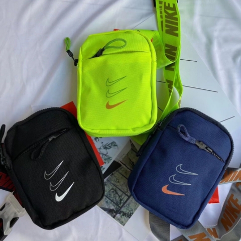 [CHÍNH HÃNG] TÚI ĐEO CHÉO NAM NỮ FULL TEM, TAG, CODE Nike Essentials Small Hip Pack BA5904-757 (Lemon Venom/Khaki)