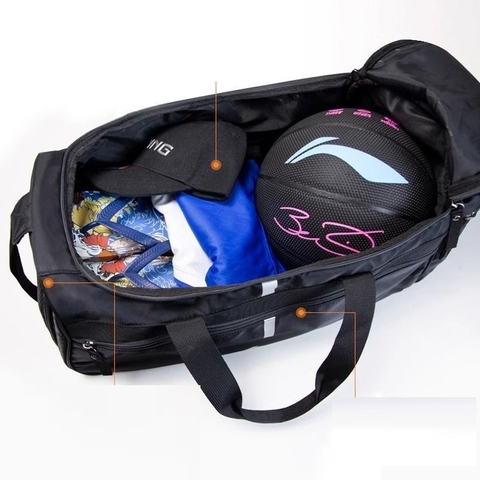 [Chính Hãng] Túi Vuông thể thao, du lịch,... chống nước cỡ lớn Lining ABLS117-3