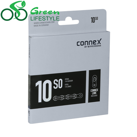 Xích xe đạp CONNEX 10s0 dùng cho líp 10 tốc độ, bạc