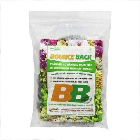 Phân Hữu Cơ 15 Túi Lọc Tan Chậm Bounce Back 90g