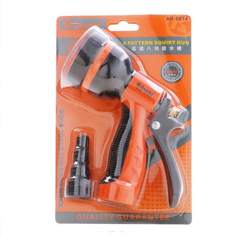 Vòi xịt, vòi phun nước 6 tia Asaki 8814 (7 chế độ xịt phun)
