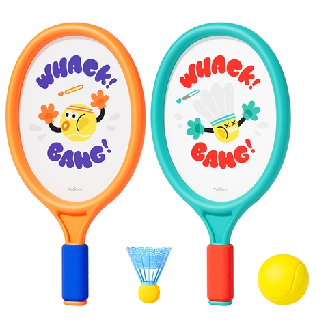 Mideer Kids Entry Level Racket 2in1 – Bộ vợt thể thao đa năng dành cho bé yêu