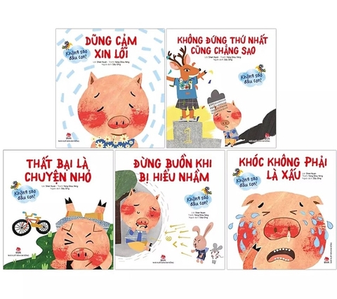 Bộ Ehon Không Sao Đâu Con 5 Cuốn