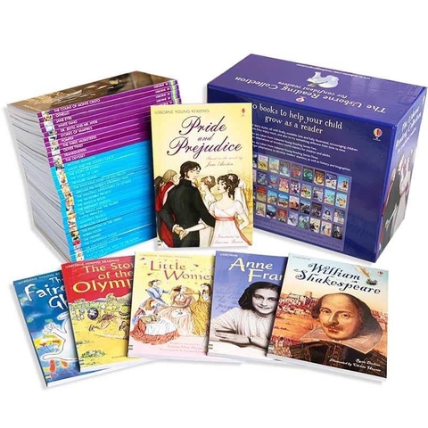 Sách - The Usborne Reading Collection - Bộ vàng 40 quyển kèm file nghe