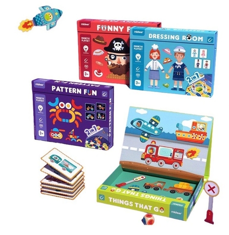 Xếp Hình Nam Châm - Mideer Magenetic Game