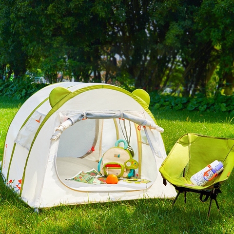 Lều dã ngoại chống thấm nước kèm thảm và ghế cho bé - Mideer Deer Camp Party