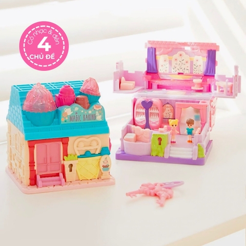 Mideer Magic Dollhouse – Nhà Búp Bê Mini Có Âm Thanh Cho Bé