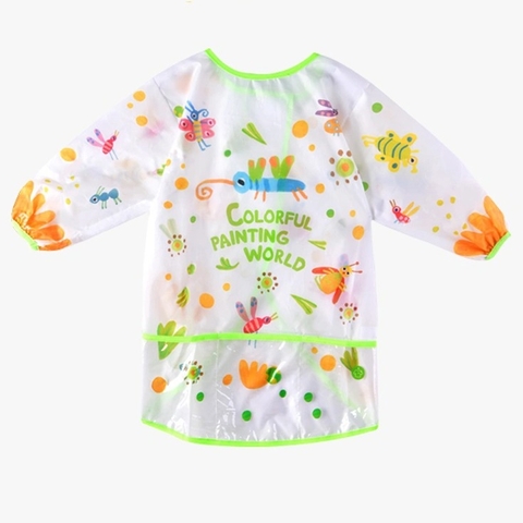 Áo vẽ chống thấm nước cho bé - Mideer Finger Paint Waterproof Coat