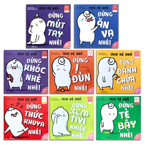 Ehon Miu Miu bé nhỏ phần 1 - 8 cuốn