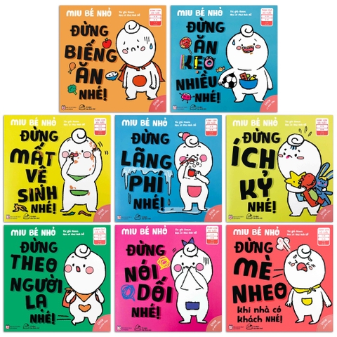 Ehon Miu Miu bé nhỏ phần 2 (8 cuốn)