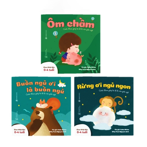 Ehon Buồn Ngủ, Ehon Rừng Ơi, Ehon Ôm Chầm