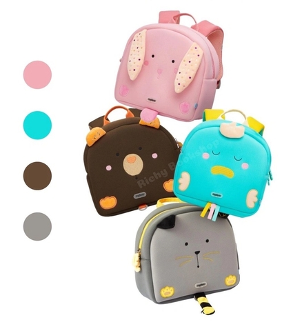Balo Cặp Hình Thú 3D Cho Bé Từ 2-6 Tuổi - Mideer Kid Backpack