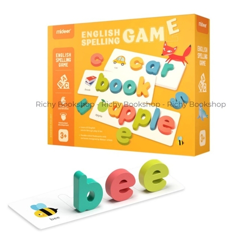 Bộ Ghép Chữ Đánh Vần Tiếng Anh - Mideer English Spelling Game