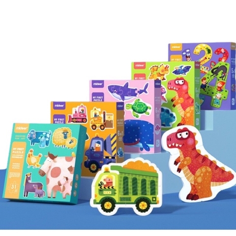 Bộ Đồ Chơi Xếp Hình Đầu Đời cho bé - My First Puzzle Mideer