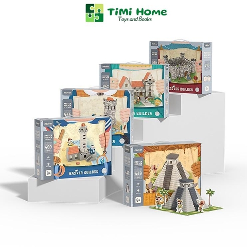 Bộ Xây Dựng DIY Các Công Trình Kiến Trúc Cổ Mideer