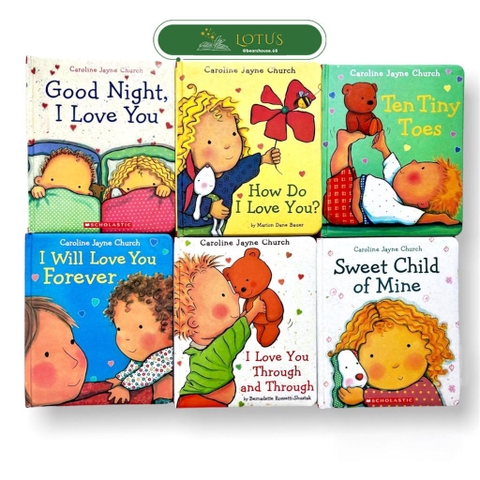 Bộ quà tặng Love's Good Night Story bìa cứng siêu đẹp