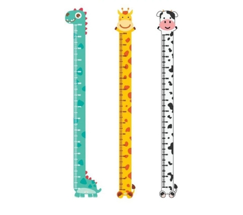 Thước Đo Chiều Cao dán tường cho bé
