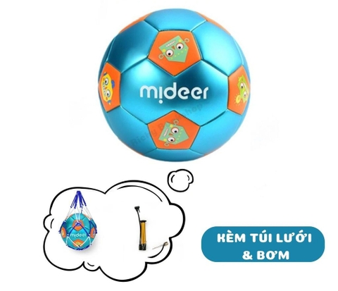 Bóng Đá Cho Bé Mideer Kids Soccer (Tặng Kèm Bơm + Túi Lưới)