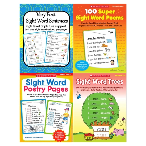 Sách - Sight Words - Bộ 4 cuốn