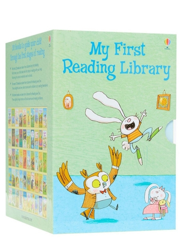 Sách - Usborne My First Reading Library - Bộ xanh 50 quyển nhập khẩu