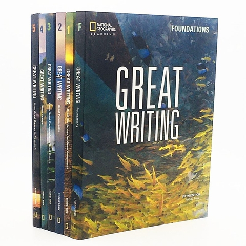 National Geographic Great Writing 5th Edition – 6 quyển - Kèm Answer key