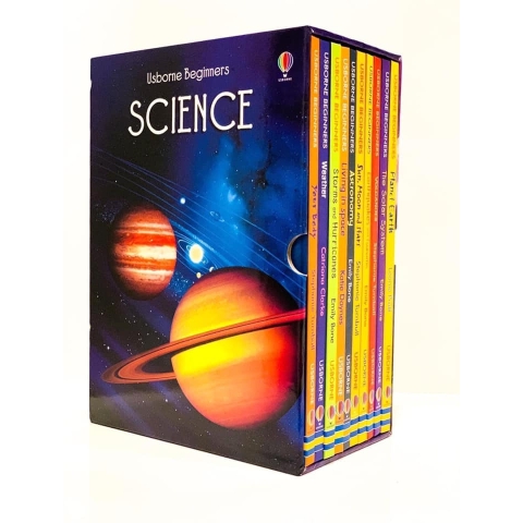 Bộ sách Usborne Beginners Science 10 cuốn bìa cứng nhập khẩu - Kèm file nghe audio
