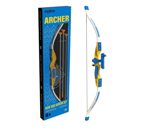 Đồ chơi bắn cung tên mũi tên giác hút an toàn Mideer Kid Archer Set