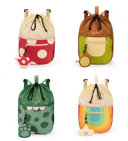 Balo vải dây rút Zoyzoii B36 cho bé đựng đồ du lịch - Zoyzoii B36 outdoor drawstring bag
