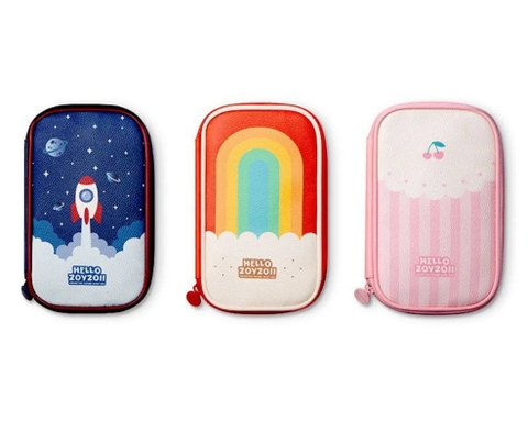 Hộp đựng bút cho bé Zoyzoii chính hãng bằng vải nhiều ngăn mã B20