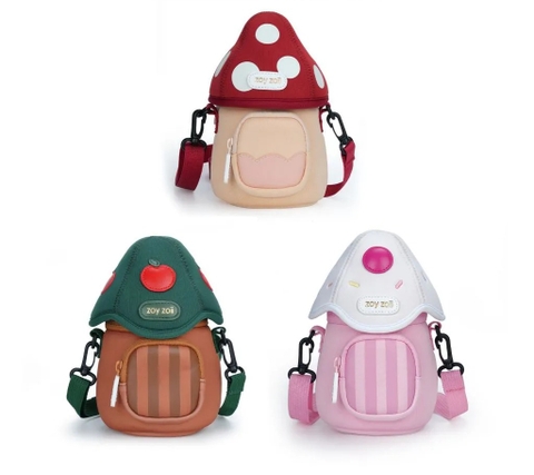 Túi đeo chéo mini thời trang cho bé Zoyzoii Mushroom bag mã B39