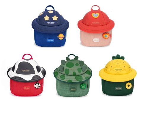 Balo đi học cho bé mầm non Zoyzoii Discovery series hat bag mã B80