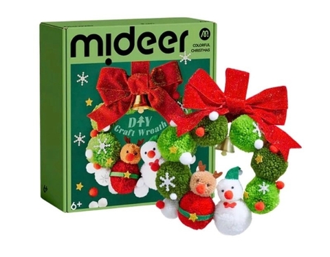 Vòng Nguyệt Quế Giáng Sinh Mideer Christmas Wreath - Trang Trí Noel Độc Đáo