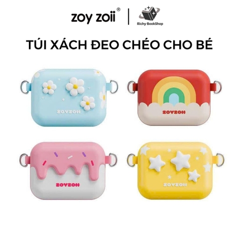 Túi Đeo Chéo Cho Bé Zoyzoii Candy Box Bag B60 Túi Xách Mini Thời Trang Cho Bé Trai Bé Gái