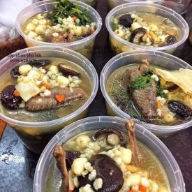 HỘP NHỰA TRÒN 600ml