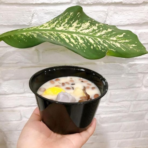 HỘP NHỰA ĐỰNG CHÈ 500ML ( ĐEN)