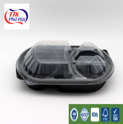 Hộp đựng cơm 3 ngăn cao cấp