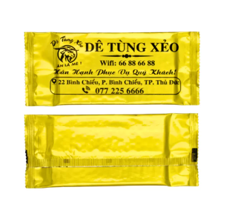 In Khăn Lạnh Máy Bay - Xe Khách - Tàu Hỏa