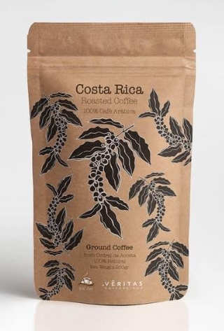 In túi zip giấy kraft