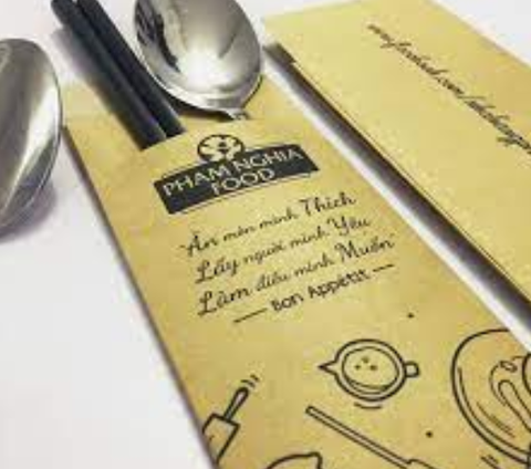 In vỏ bao đũa giấy kraft